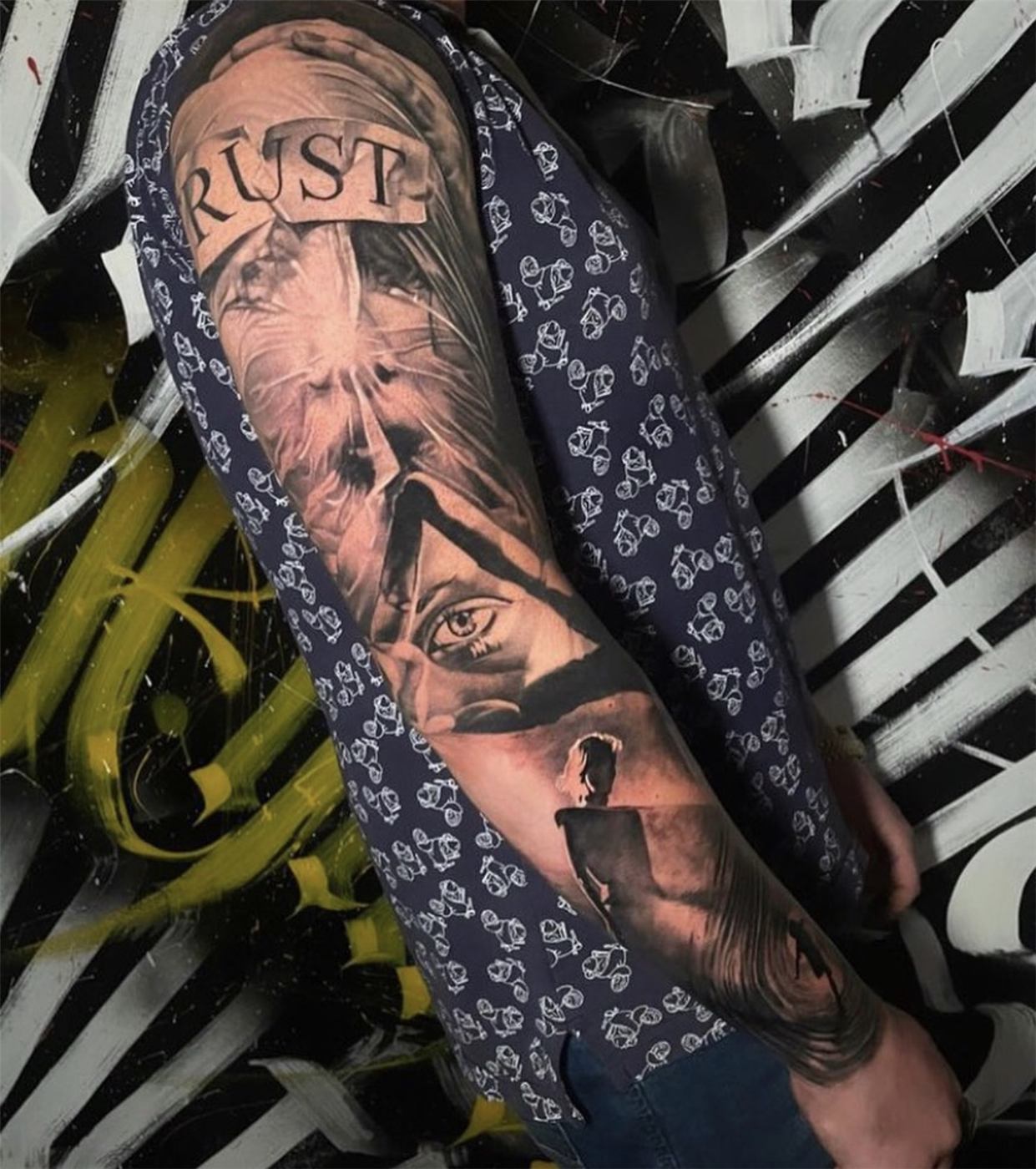 Tatuaggio dark realism